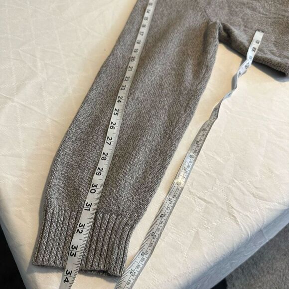 Eddie Bauer Gray Marled Knit Crewneck Sweater Men’s 2XL 100% Cotton Minimalist - Picture 8 of 9